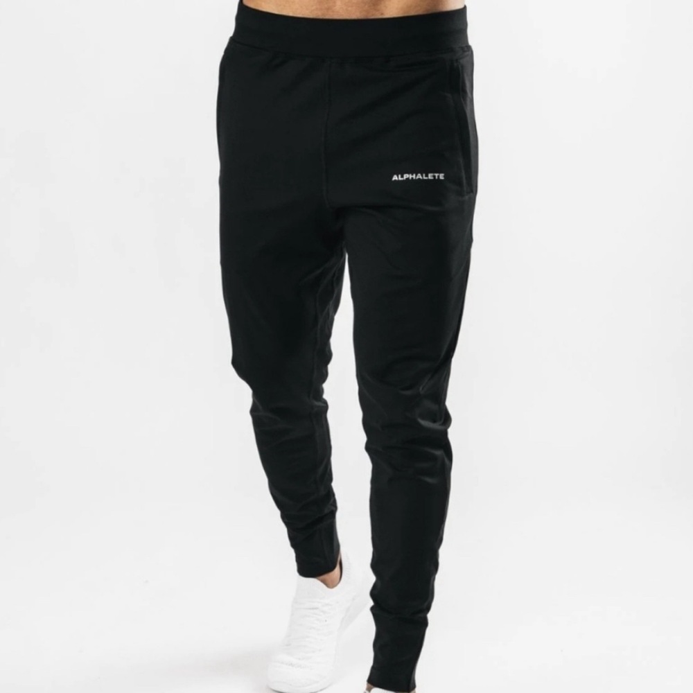 Men's Alphalete Pro Elite Athletic Work Out Pull-On Pants Joggers Small NWT